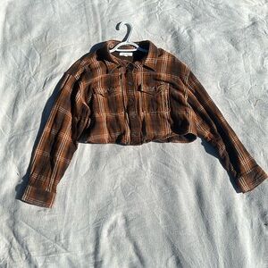 Cropped flannel